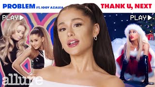 Ariana Grande Breaks Down Her Iconic Music Videos  Allure [upl. by Anitak]