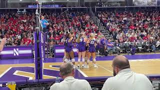 NorthWestern VS Nebraska 5 of 5 Set3 [upl. by Ungley]