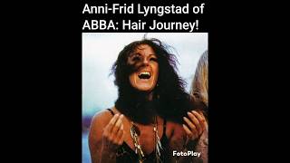 AnniFrid Lyngstad of ABBA Hair Journey  1967 to Today [upl. by Forelli]