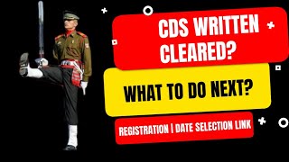 PROCESS AFTER CLEARING CDS EXAM  REGISTRATION LINK  SSB DATE SELECTION CDS [upl. by Therine]