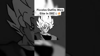 Piccolos Outfits Were Elite In DBZ🥋🔥 [upl. by Eisle]