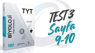 Test 3 İnorganik Bileşikler  Oxi Serisi Biyoloji  OksijenYayınları [upl. by Olracnaig]