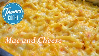 Mac and Cheese Rezept  so einfach geht lecker  Macaroni und Käse Auflauf [upl. by Nhguavad677]