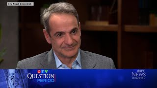 Oneonone with Greek Prime Minister Kyriakos Mitsotakis  CTV Question Period [upl. by Swift]