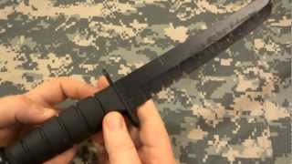 KABAR Tanto  Test and Review [upl. by Chloe30]