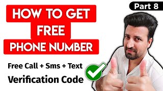 How to get Free Phone Number for Verification  Temp Number for Otp [upl. by Malsi]