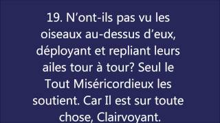 Coran  Sourate 67 Al Mulk La Royauté المُلک [upl. by Adnylg]