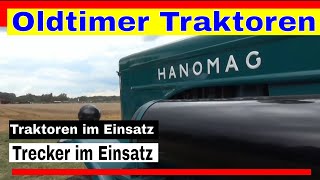 Oldtimer Traktoren im Einsatz auf dem Treckertreffen in Nordhorn [upl. by Steddman]