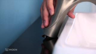 How to Install a Moen® Bathroom Faucet [upl. by Adnawyt425]