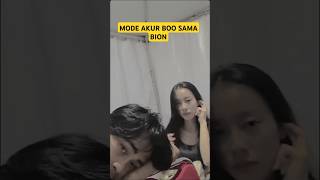 MODE AKUR BOO SAMA BION boo bion atirr sokmantep masukberanda clips zoya [upl. by Ailyn]