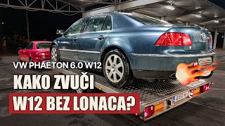 UVEZAO SAM VW PHAETON W12 radimo servis i izduv [upl. by Ellienad668]