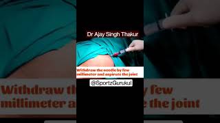 Hip Joint Injection amp Aspiration technique [upl. by Aeslek]