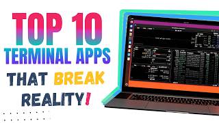 Top 10 INSANE Linux Terminal Applications You Should Be Using Command Line Sorcery [upl. by Solange]