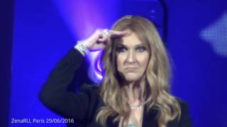 Celine Dion  Ordinaire  Paris 29062016 [upl. by Augusta]