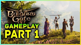 Baldurs Gate 3  Gameplay Walkthrough Part 1 4K FULL Game  40 Minutes Of Gameplay PC 2023 [upl. by Juli570]