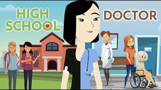 High School to Doctor  PhysicianSurgeon Training Overview 👩‍⚕️👨‍⚕️ [upl. by Dun394]