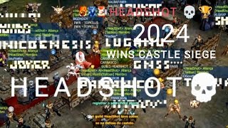 MUAWAY CASTLE SIEGE 2024 GUILD 💀 HEADSHOT 💀 🏆 WINS ✅ [upl. by Nilorac]