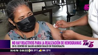 Sin reactivos para hemogramas se encuentra el centro de salud Alonso Suazo en Tegucigalpa [upl. by Duston]