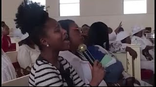 The Blood Would Never Lose it’s Power  Crystal Tate at Mount Moriah Baptist Church [upl. by Rellim]