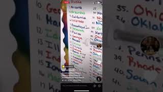 50 states remix TikTok challenge [upl. by Lasko]