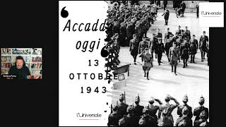 Accadde oggi 13 ottobre 1943 La dichiarazione di guerra alla Germania nazista [upl. by Freida]