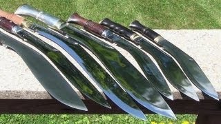 Amazing Khukuri Collection Nepalese Kukris [upl. by Letisha126]