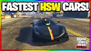 Top 10 Fastest HSW Cars in GTA Online 2024 Updated [upl. by Valonia]