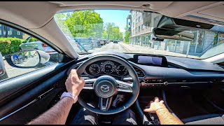 2023 Mazda 3  20 SKYACTIVG 150HP  POV Test Drive [upl. by Elimaj824]