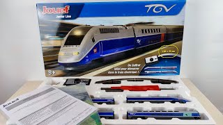 Jouef TGV Startset  Test amp Unboxing der H0 Kinder Modelleisenbahn HJ1061 [upl. by Marchese]