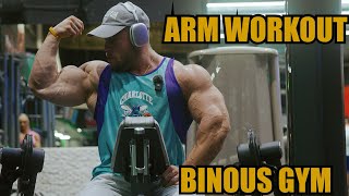 ARMS WORKOUT BINOUS GYM [upl. by Nilek]