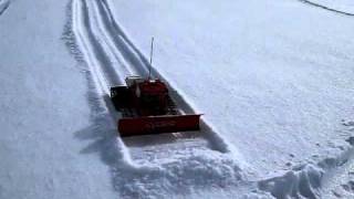 Kyosho Blizzard Deep Snow Plowing [upl. by Morrill]