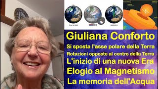 Giuliana Conforto si sposta asse polare della Terra Inizio di nuova era Memoria dellacqua [upl. by Ajuna]