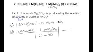 Solution Stoichiometry [upl. by Ainehs]