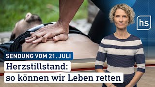 Herzstillstand so können wir Leben retten  hessenschau vom 21072024 [upl. by Pfeifer18]