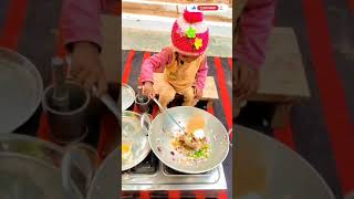 Salted rice made by 2 years old Gunnu  Gunnus kitchen  Zed crown food  zeenia [upl. by Annairam283]