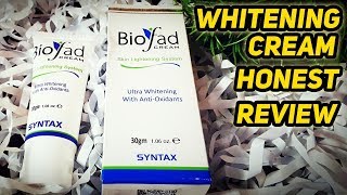 Skin Lightening System  BIOFAD Cream Review  Ultra Whitening AntiOxidant [upl. by Sitnerp59]