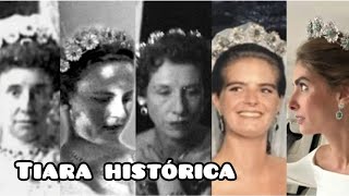 Una boda en la que la novia lució la tiara de la reina Isabel II de España [upl. by Nnaeirrac973]