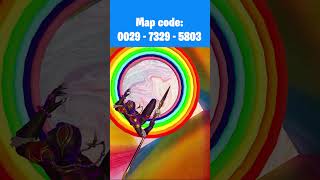 🌈 Rainbow Dropper New Map Code in Fortnite Creative 2 0 FortniteCreative RainbowDropper NewMap [upl. by Nivel460]