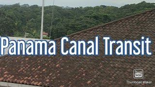 Panama canal transit⚓🏍️💪 [upl. by Odnanref]