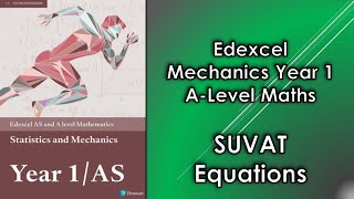 Edexcel A Level Maths Mechanics 1  SUVAT Equations [upl. by Anairdna]