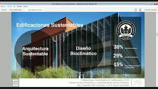 Certificación LEED® y Edificaciones Sustentable [upl. by Petigny]