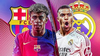 REAL MADRID VS BARCELONA EL CLASSSICO MATCH LA LIGA 2024 [upl. by Ojillib]