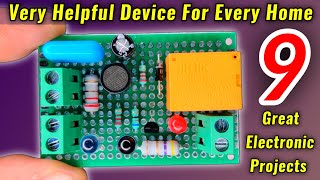 9 helpful Electronic Projects for Beginners [upl. by Yla]