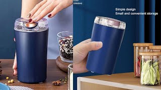 Electric Coffee Grinder Review  Grind Coffee Beans Spices Nuts amp More [upl. by Nauqal286]