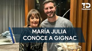 La Lic María Julia Lafuente y su familia se reúnen con Gignac [upl. by William]