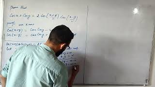 Lec 16 Proof of CosxCosy SinxSiny Trigonometric functions Class 11th Ncert Maths [upl. by Sarene]