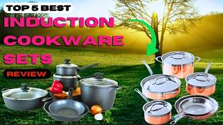 Top 5 Best Induction Cookware Sets of the year 2024 Review [upl. by Azeria]