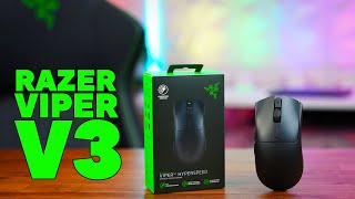 Razer Viper V3 Hyperspeed unboxing and impressions [upl. by Eckhardt174]