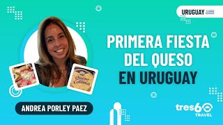 ✅Andrea Porley Paez  Primera fiesta del queso en Uruguay [upl. by Devi838]