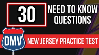 New Jersey DMV Practice Test 2024  For Seniors and New Permit Official Written Test [upl. by Elliot]